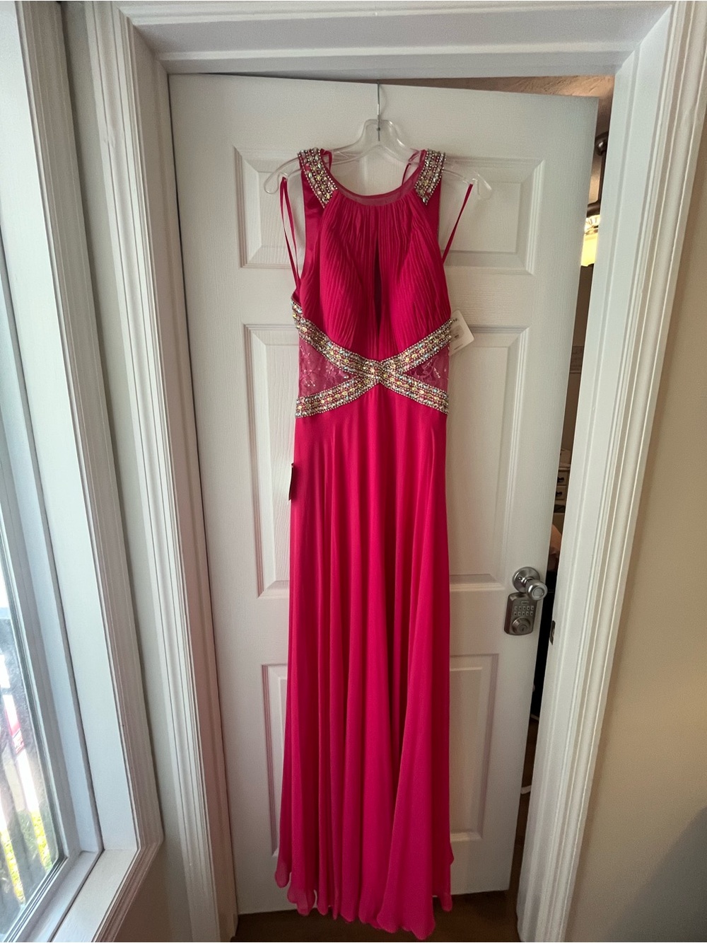 Giosue Strawberry Pink Formal Gown